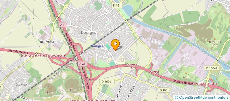 localisation de l'entreprise MADAME BETTY FLEURY  DOURGES