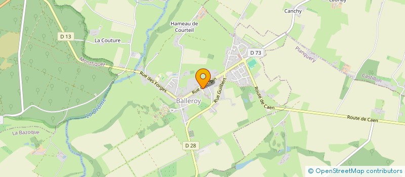 localisation de l'entreprise MADAME BETTY FOLIARD  BALLEROY-SUR-DROME