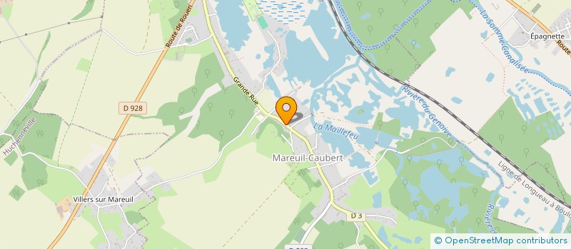 localisation de l'entreprise MADAME BETTY FONTAINE à MAREUIL-CAUBERT