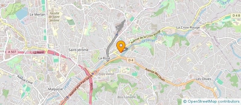 localisation de l'entreprise MADAME BETTY GARCIA  MARSEILLE