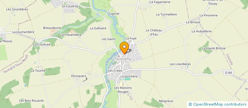 localisation de l'entreprise MADAME BETTY GOGNIES  TAUXIGNY-SAINT-BAULD