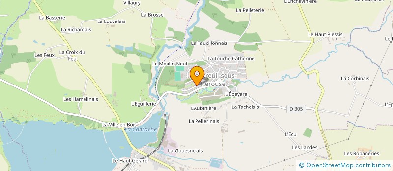 localisation de l'entreprise MADAME BETTY GROS  VITRE