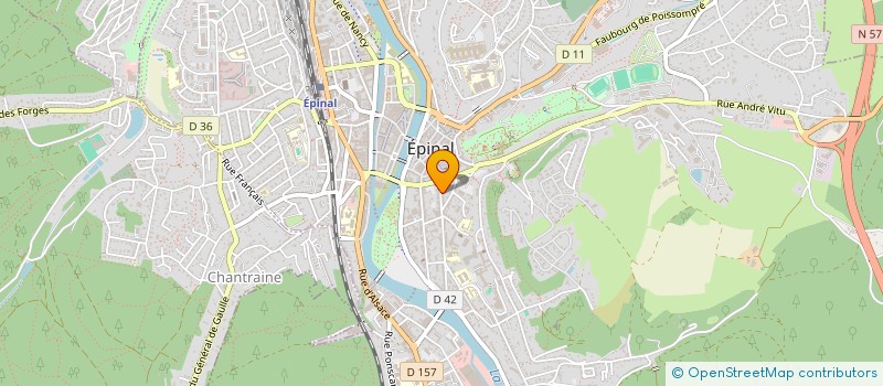 localisation de l'entreprise MADAME BETTY GUERARD  CHANTRAINE