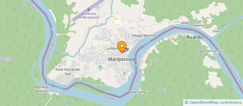 localisation de l'entreprise MADAME BETTY HURTADO CARDENAS à MARIPASOULA
