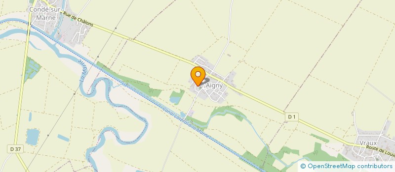 localisation de l'entreprise MADAME BETTY HURTEAUX  AY-CHAMPAGNE