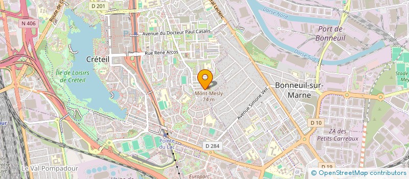 localisation de l'entreprise MADAME BETTY JONCOUR  CRETEIL