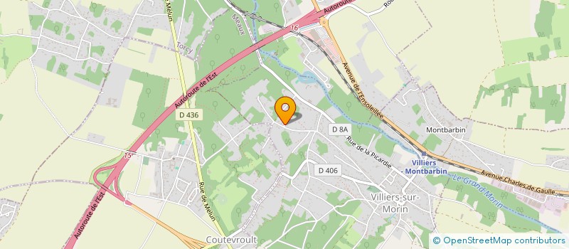 localisation de l'entreprise MADAME BETTY LECLERCQ  VILLIERS-SUR-MORIN