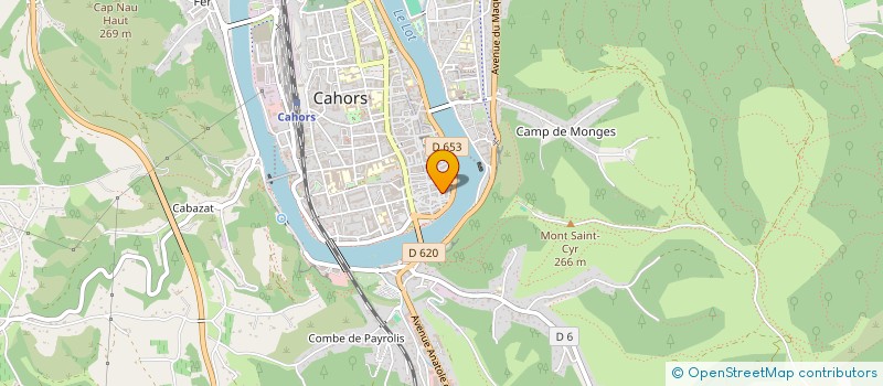 localisation de l'entreprise MADAME BETTY LERCH  CAHORS