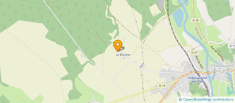 localisation de l'entreprise MADAME BETTY LINDA DUBREUILLE  VENESMES