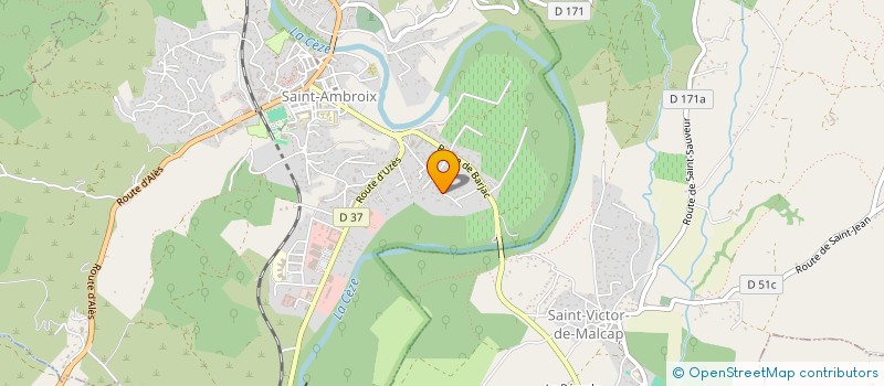 localisation de l'entreprise MADAME BETTY LIZOT  SAINT-AMBROIX