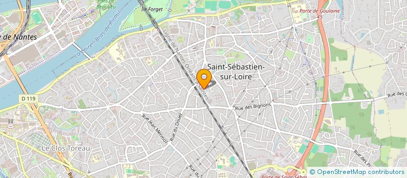 localisation de l'entreprise MADAME BETTY LUCAS  SAINT-SEBASTIEN-SUR-LOIRE