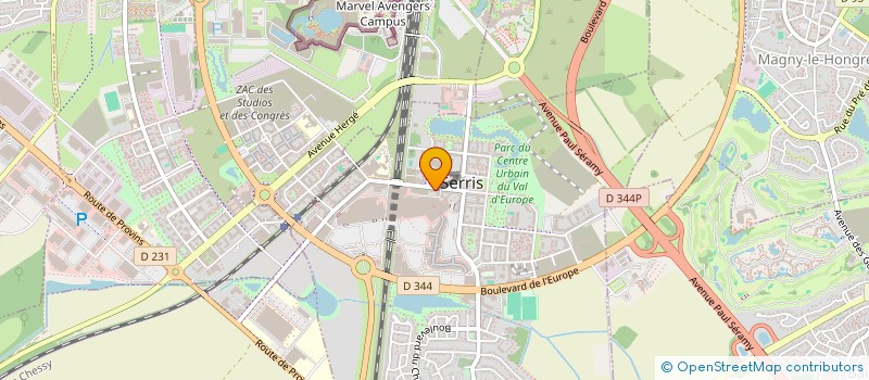 localisation de l'entreprise MADAME BETTY MADIOUMA  SERRIS