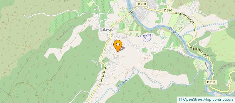 localisation de l'entreprise MADAME BETTY MEYER  SALAVAS