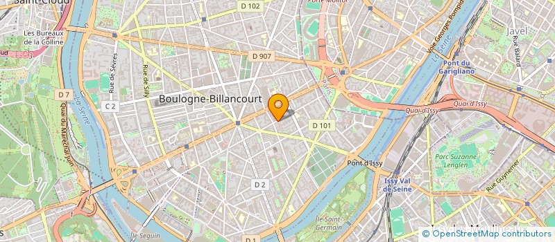 localisation de l'entreprise MADAME BETTY MURCIANO à BOULOGNE-BILLANCOURT