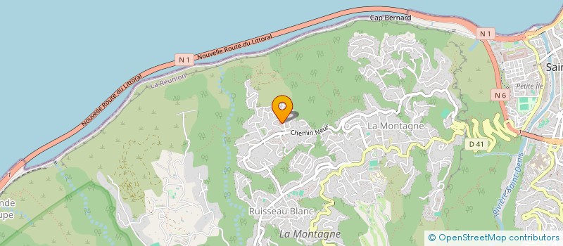 localisation de l'entreprise MADAME BETTY NOURLY  SAINT-DENIS