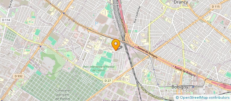 localisation de l'entreprise MADAME BETTY PERSON à BOBIGNY