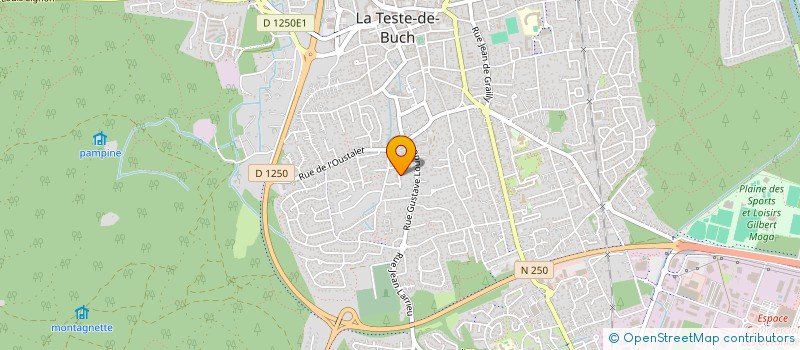 localisation de l'entreprise MADAME BETTY PICQ à LA TESTE-DE-BUCH