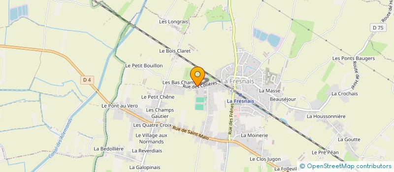 localisation de l'entreprise MADAME BETTY PIERRE  LA FRESNAIS