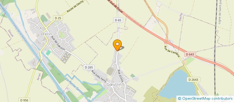 localisation de l'entreprise MADAME BETTY RICHARD  GULZIN