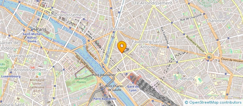 localisation de l'entreprise MADAME BETTY RICHARD  PARIS