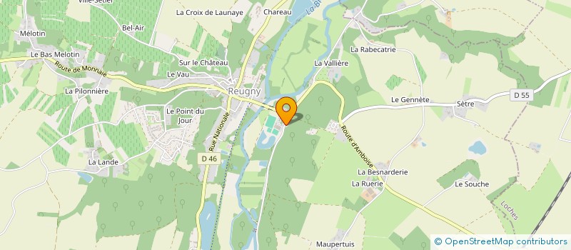 localisation de l'entreprise MADAME BETTY ROBIN  REUGNY