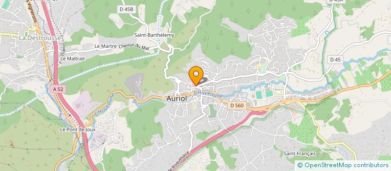 localisation de l'entreprise MADAME BETTY ROBLOT-COULANGES  AURIOL