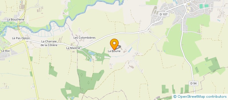 localisation de l'entreprise MADAME BETTY ROY à SAINT-MAIXENT-SUR-VIE