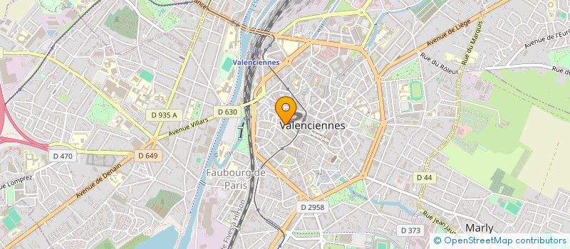 localisation de l'entreprise MADAME BETTY RYGIELSKI à VALENCIENNES