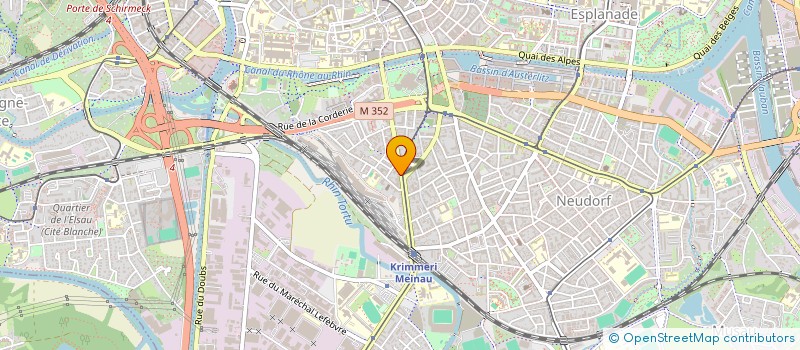 localisation de l'entreprise MADAME BETTY SBERRO  STRASBOURG