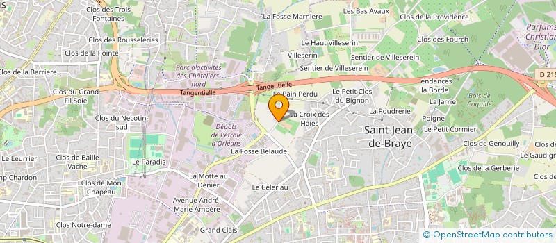 localisation de l'entreprise MADAME BETTY TRESSOU  SAINT-JEAN-DE-BRAYE