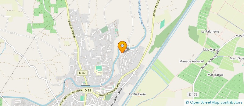 localisation de l'entreprise MADAME BETTY TUDELA  SAINT-GILLES