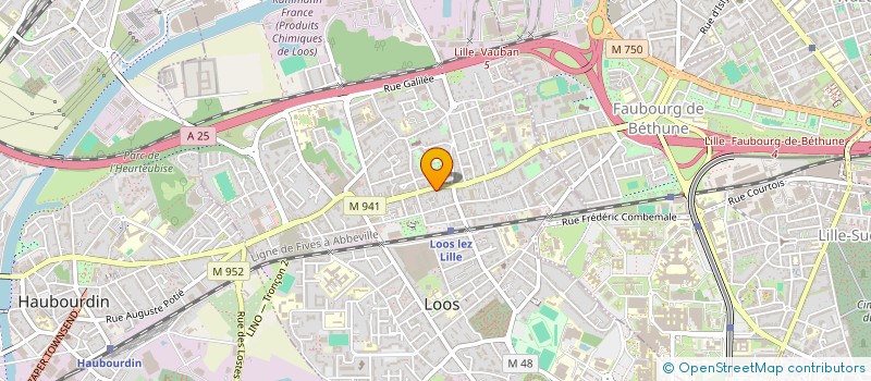 localisation de l'entreprise MADAME BETTY VALLART  LOOS