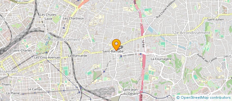 localisation de l'entreprise MADAME BETTY VERRIER à MARSEILLE