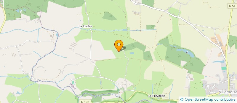 localisation de l'entreprise MADAME BETTY VINET  VAL D'ERDRE-AUXENCE