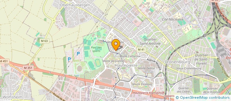 localisation de l'entreprise MADAME BETUL BARLAS  SAINT-LOUIS