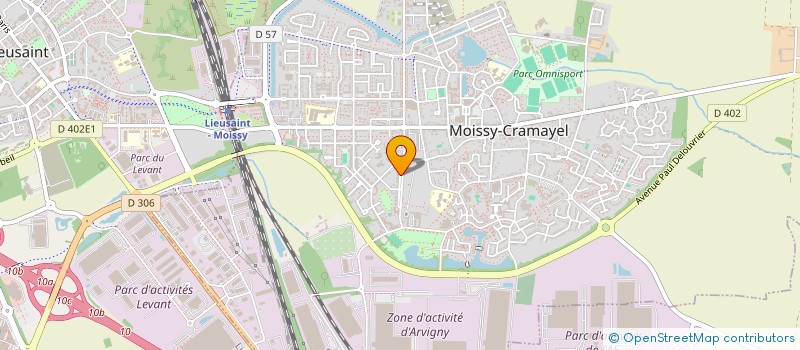 localisation de l'entreprise MADAME BETUL BILDIK à MOISSY-CRAMAYEL