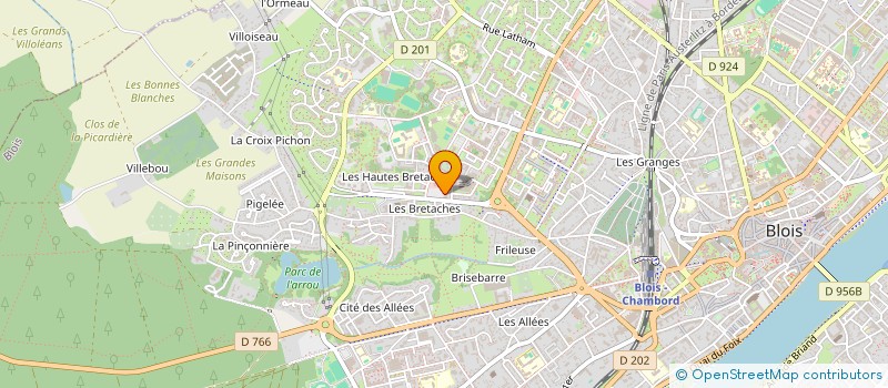 localisation de l'entreprise MADAME BETUL TOKER  BLOIS