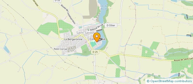 localisation de l'entreprise MADAME BETY MESSEGUE  SAINT-SARDOS