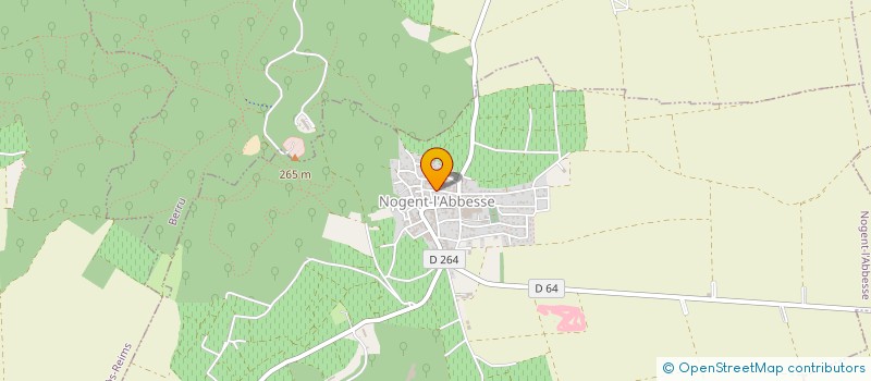 localisation de l'entreprise MADAME BEUVELET MAQUIN  NOGENT-L'ABBESSE