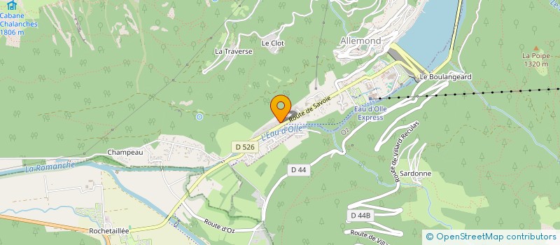 localisation de l'entreprise MADAME BEVERLEY GRAY  ALLEMOND