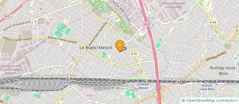 localisation de l'entreprise MADAME BEVERLEY HOMERE à LE BLANC-MESNIL