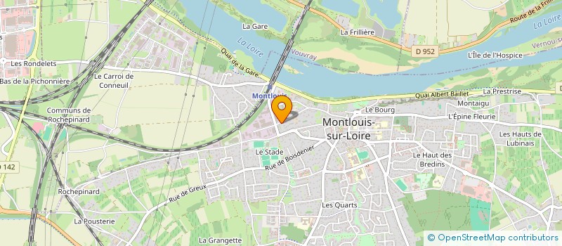 localisation de l'entreprise MADAME BEVERLY ABAJOLI  MONTLOUIS-SUR-LOIRE