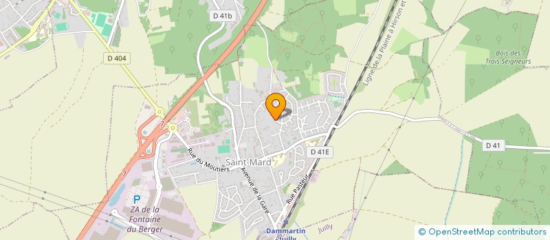 localisation de l'entreprise MADAME BEVERLY BERDAH  SAINT-MARD