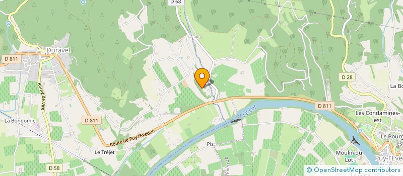 localisation de l'entreprise MADAME BEVERLY MOREL  DURAVEL