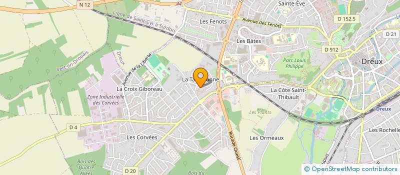 localisation de l'entreprise MADAME BEVERLY SANTU à VERNOUILLET