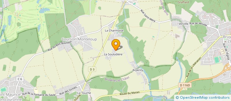 localisation de l'entreprise MADAME BEYONCE MILANOVITCH  FONTENAY-LES-BRIIS