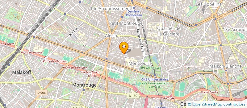 localisation de l'entreprise MADAME BHAGYASHREE SAGAR  PARIS