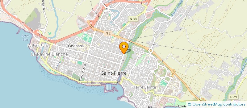 localisation de l'entreprise MADAME BHASIGAL HOUSSENE à SAINT-PIERRE