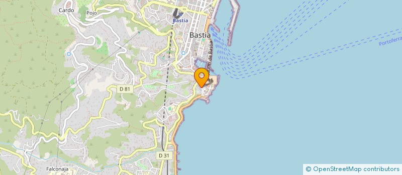 localisation de l'entreprise MADAME BIAGIO TEDONE à BASTIA