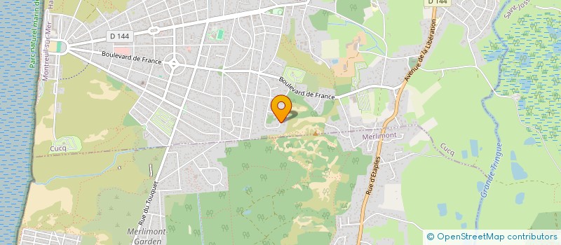 localisation de l'entreprise MADAME BIANCA CAMPION  CUCQ